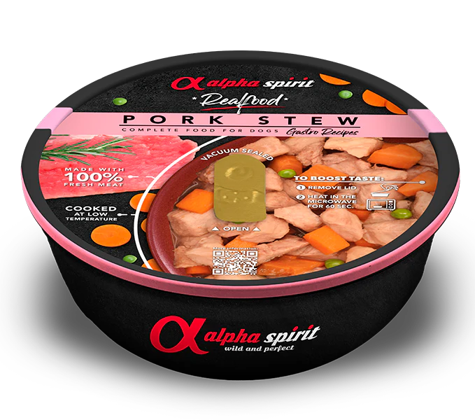 Alpha Spirit Real Food Estofado Cerdo 280gr