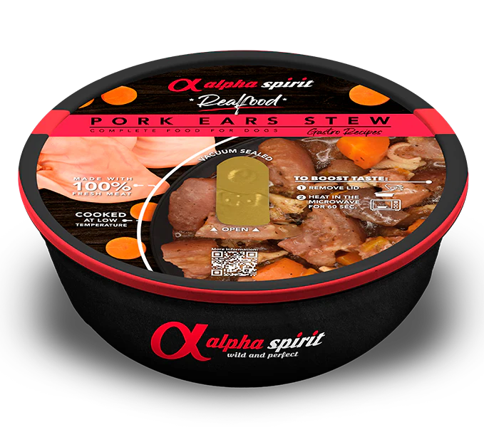 Alpha Spirit Real Food Estofado Oreja de Cerdo 280gr