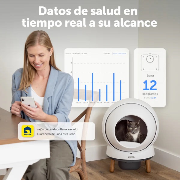 Arenero autolimpiable Petsafe Smartspin
