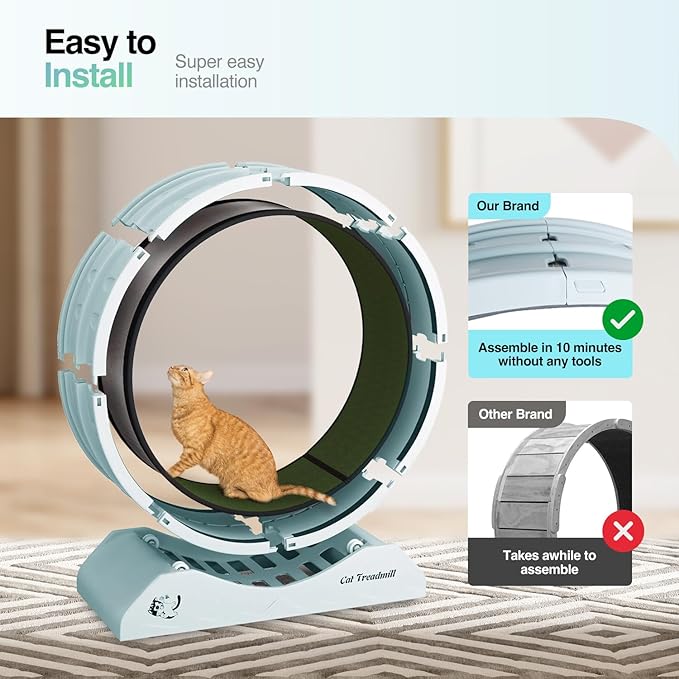 Rueda de ejercico para gatos Pawise 80cm