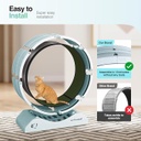 Rueda de ejercico para gatos Pawise 80cm