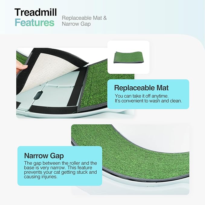 Rueda de ejercico para gatos Pawise 80cm