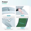 Rueda de ejercico para gatos Pawise 80cm