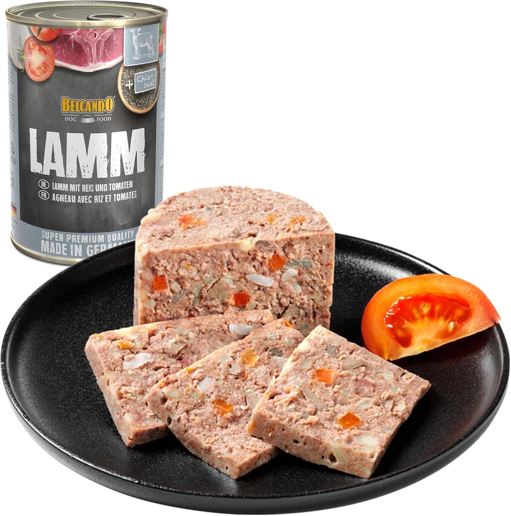 Belcando Cordero con Arroz y Tomate