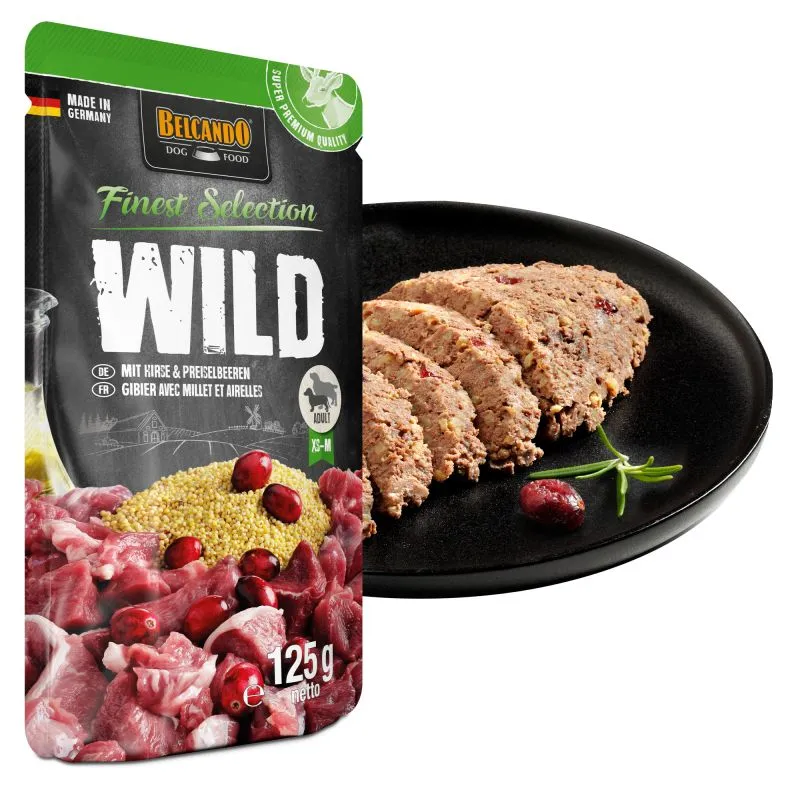 Belcando Venado con Arándanos y Mijo 125gr