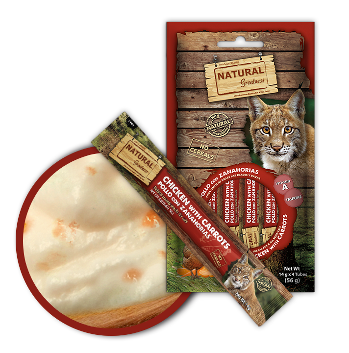 Natural Greatness Crema de Pollo con Zanahorias 56gr