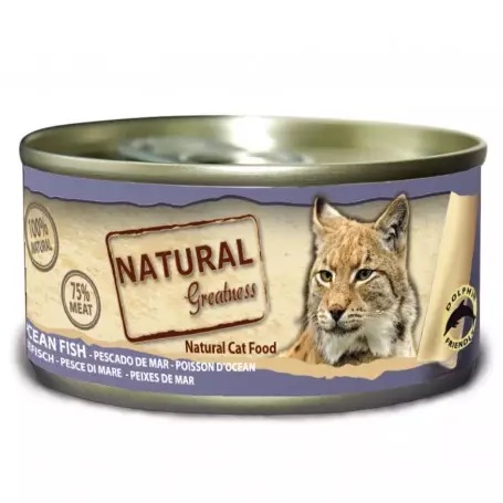 Natural Greatness Pescado de Mar para Gatos 70gr