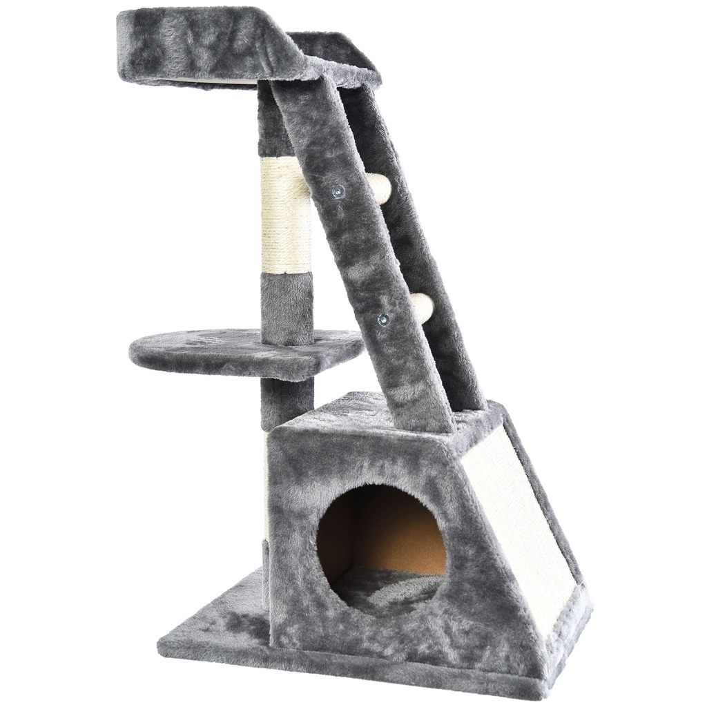 Premier Cat Rascador Black & White Loft 50x35x80cm