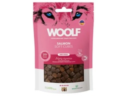 Woolf dados de salmón semi-húmedos 100gr