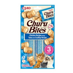 Churu cat bites receta atún y vieira